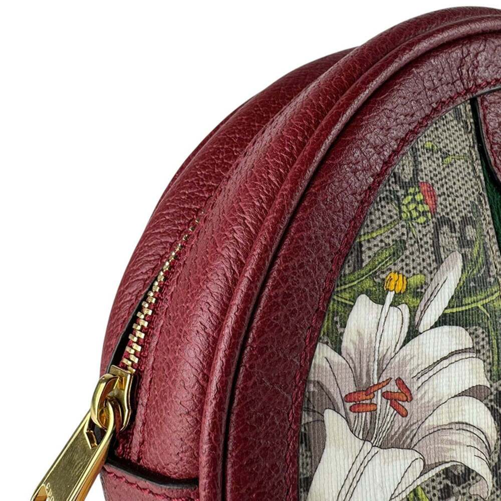GUCCI Red Canvas Backpack - Picture 6 of 13